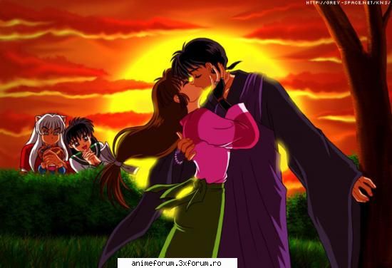 sango&miroku.ce parere aveti despre ei? - intradevar...da poza zice mai multe decat - Inuyasha